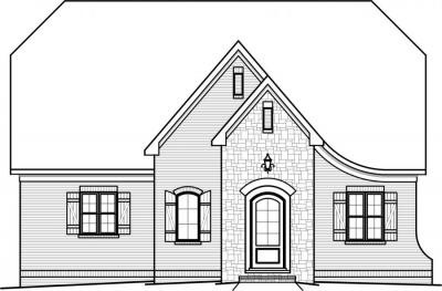 Home Plan - Front View