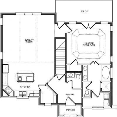 Home Plan - Main Level