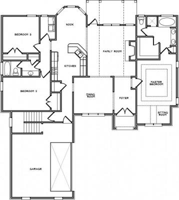 Home Plan - Main Level