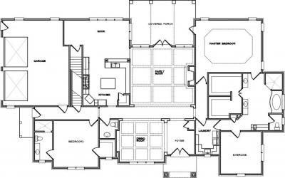 Home Plan - Main Level