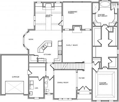 Home Plan - Main Level