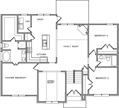 Home Plan - Main Level