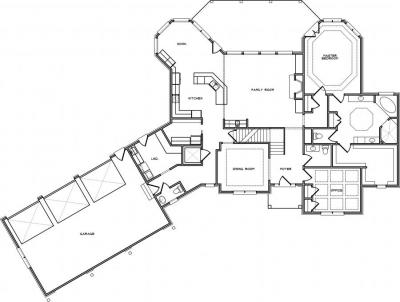 Home Plan - Main Level