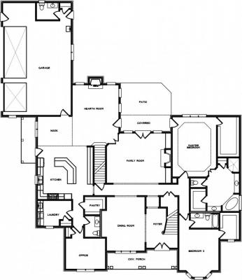 Home Plan - Main Level