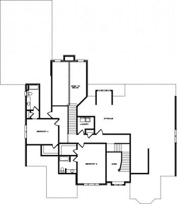 Home Plan - Second Level