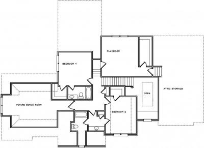 Home Plan - Second Level