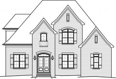 Home Plan - Front View