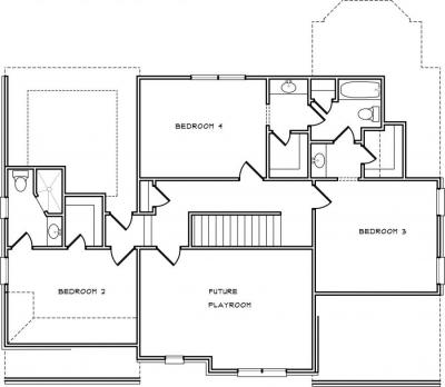 Home Plan - Second Level