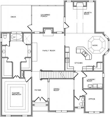 Home Plan - Main Level