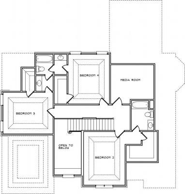 Home Plan - Second Level