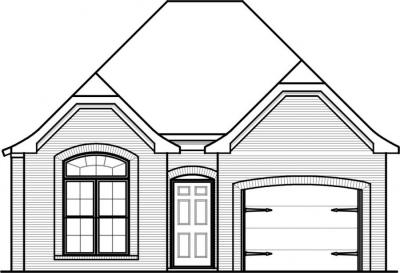 Home Plan - Front View