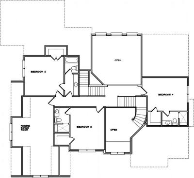 Home Plan - Second Level