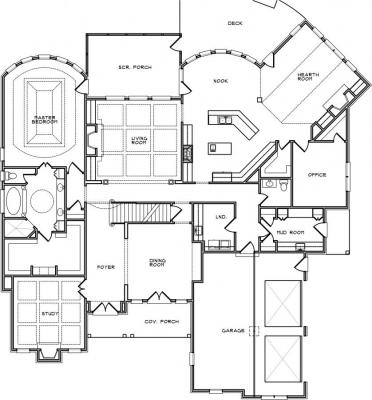 Home Plan - Main Level