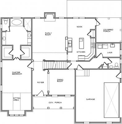 Home Plan - Main Level