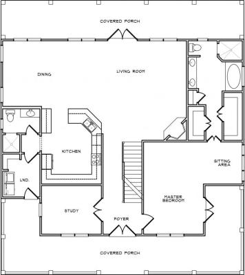 Home Plan - Main Level