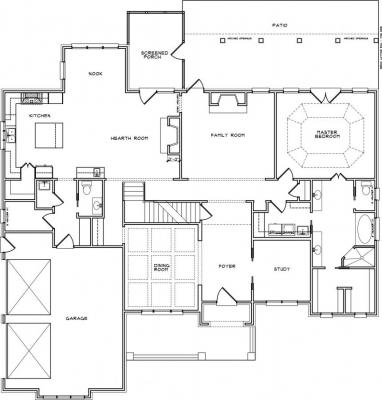 Home Plan - Main Level