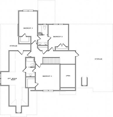 Home Plan - Second Level