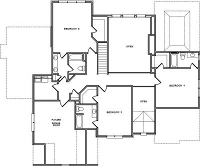 Home Plan - Second Level