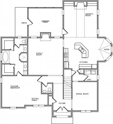 Home Plan - Main Level