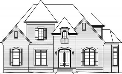 Home Plan - Front View