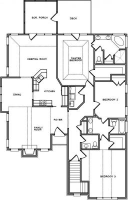 Home Plan - Main Level