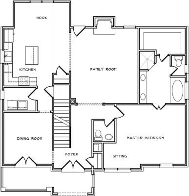 Home Plan - Main Level