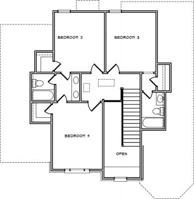 Home Plan - Second Level