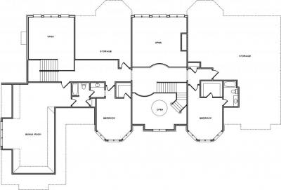 Home Plan - Second Level