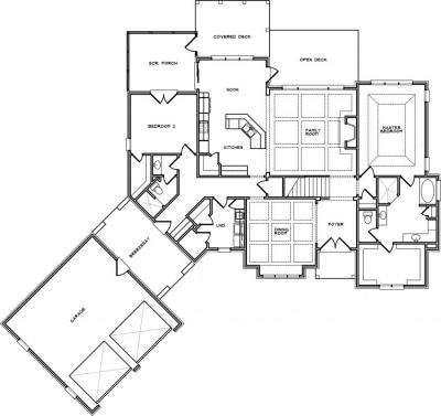 Home Plan - Main Level