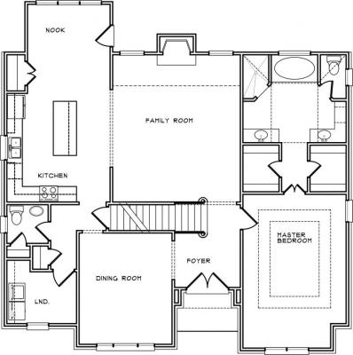 Home Plan - Main Level