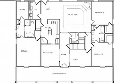 Home Plan - Main Level