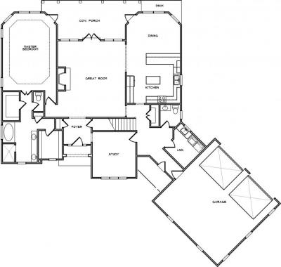 Home Plan - Main Level