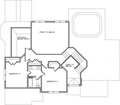 Home Plan - Second Level