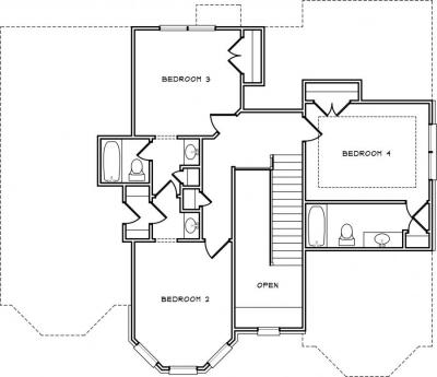 Home Plan - Second Level