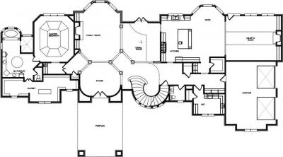 Home Plan - Main Level