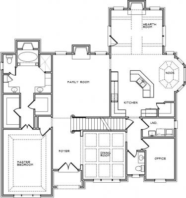 Home Plan - Main Level