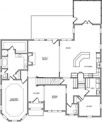 Home Plan - Main Level