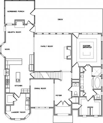 Home Plan - Main Level