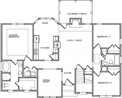 Home Plan - Main Level