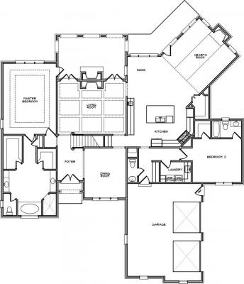 Home Plan - Main Level