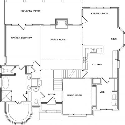 Home Plan - Main Level