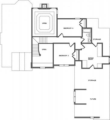 Home Plan - Second Level