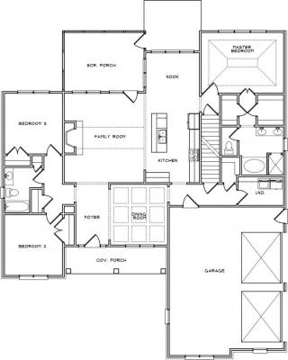 Home Plan - Main Level