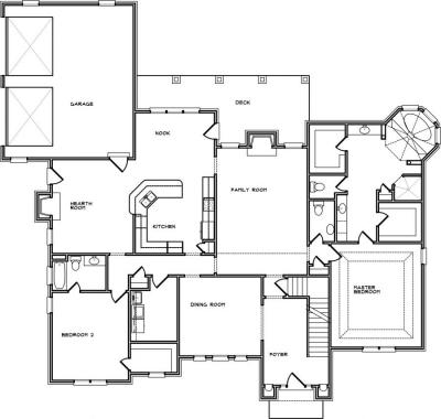 Home Plan - Main Level