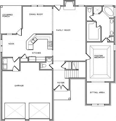 Home Plan - Main Level