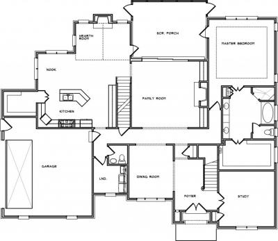 Home Plan - Main Level