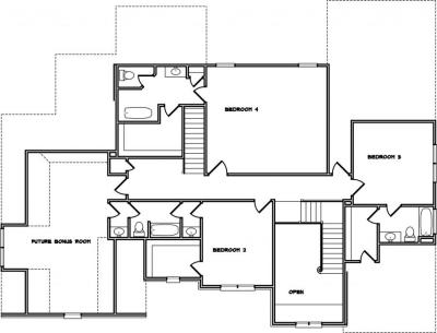 Home Plan - Second Level