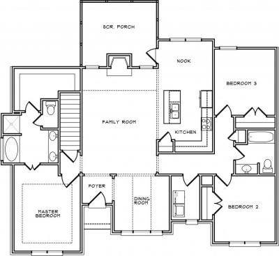 Home Plan - Main Level