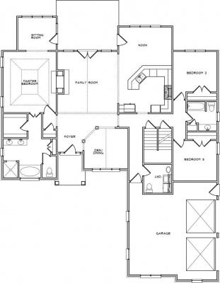 Home Plan - Main Level