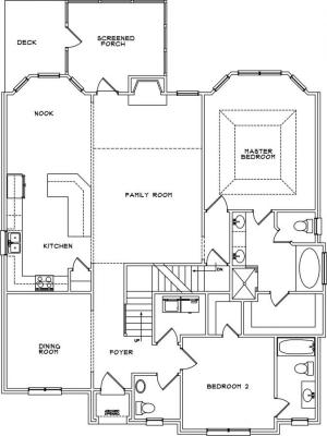 Home Plan - Main Level